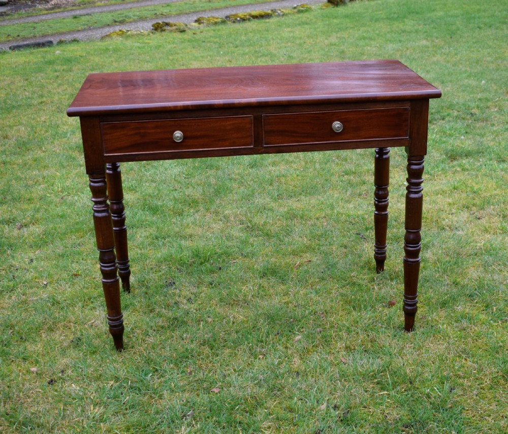 Victorian Mahogany Writing Table / Desk View III