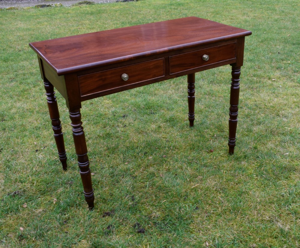 Victorian Mahogany Writing Table / Desk View VII