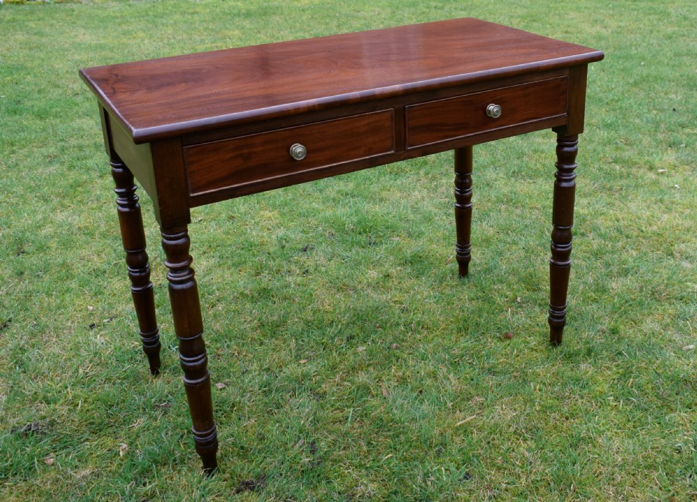 Victorian Mahogany Writing Table / Desk View IX