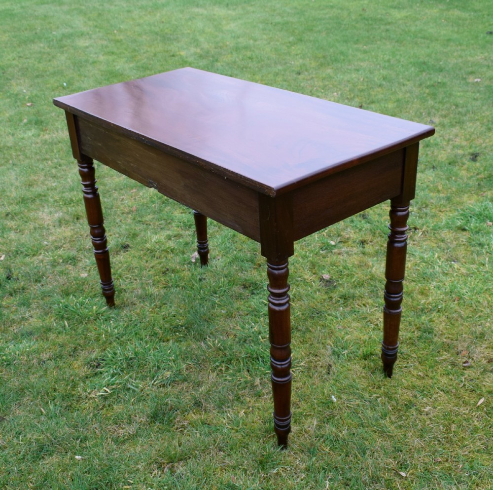 Victorian Mahogany Writing Table / Desk View XVI
