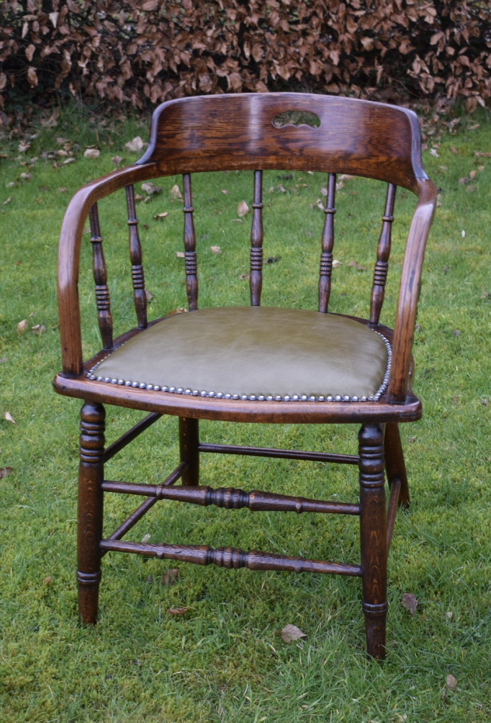 Early 20th Century Oak Desk Chair
