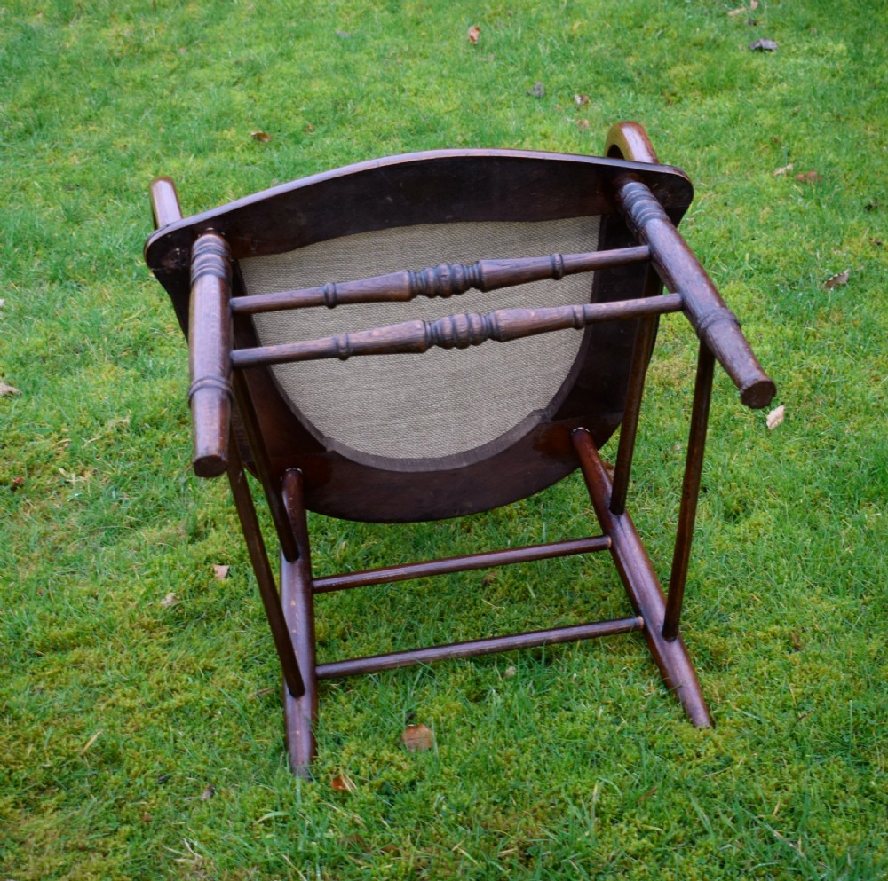Early 20th Century Oak Desk Chair View XII