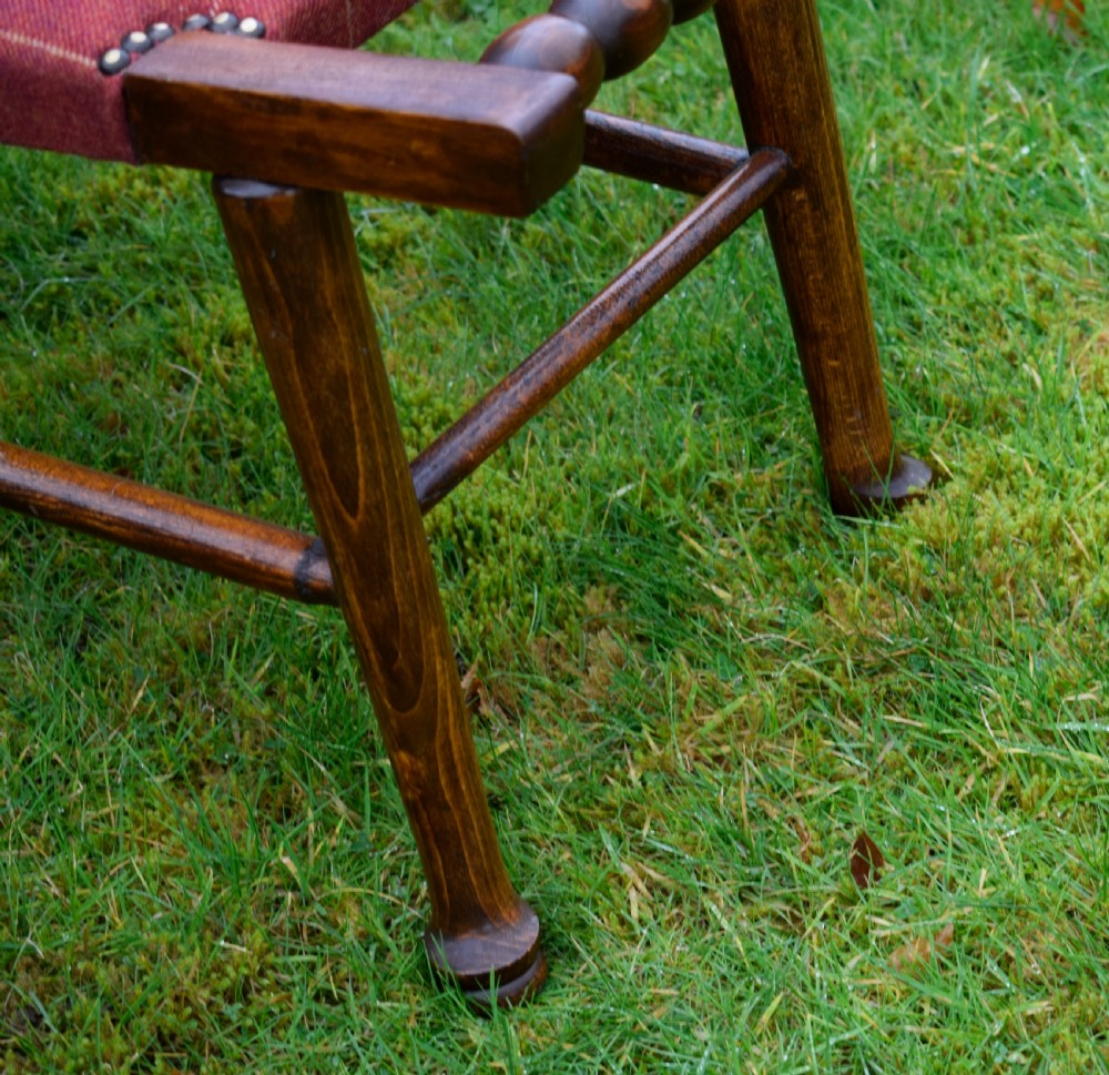 Arts & Crafts Foot Stool View VI
