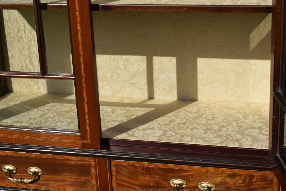 Edwardian Inlaid Display Cabinet View XII