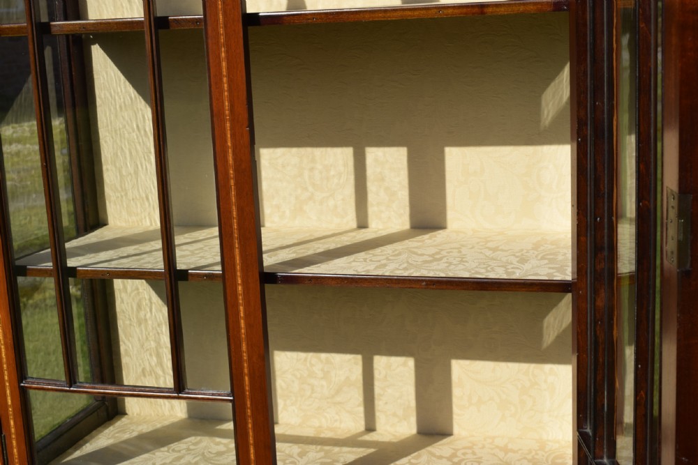 Edwardian Inlaid Display Cabinet View XIII