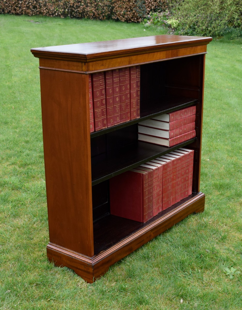 Mahogany Open Bookcase View VIII