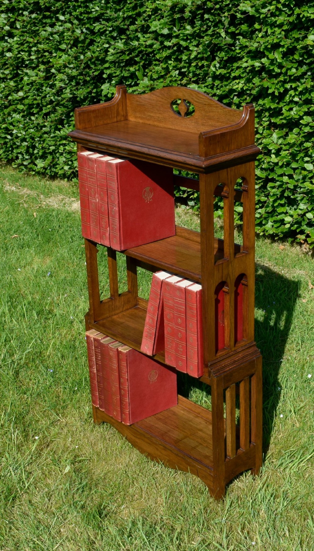 Arts & Crafts Oak Bookcase View X