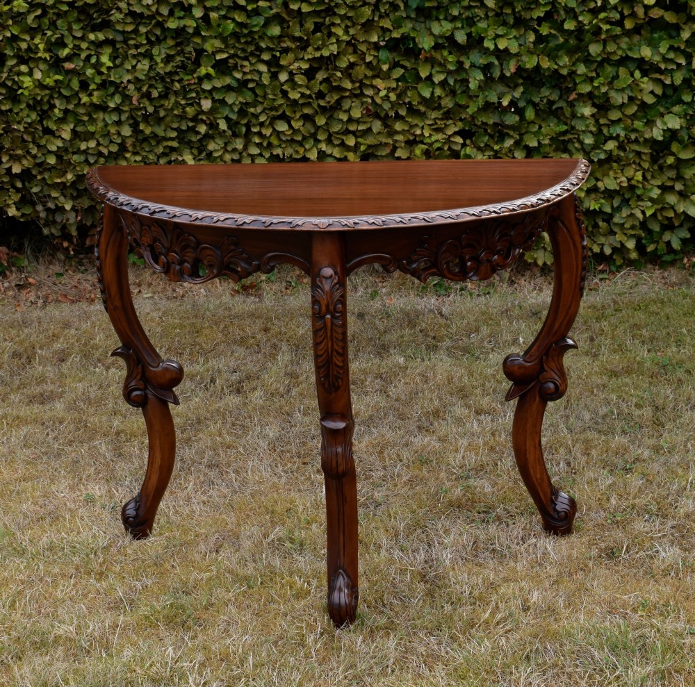 Demi Lune Console Table