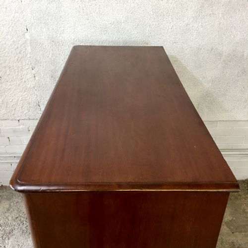 VICTORIAN MAHOGANY CHEST OF DRAWERS - ADDITIONAL PHOTO 7