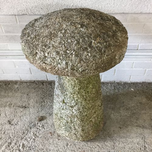 19TH CENTURY CORNISH GRANITE STADDLE STONE - ADDITIONAL PHOTO 1