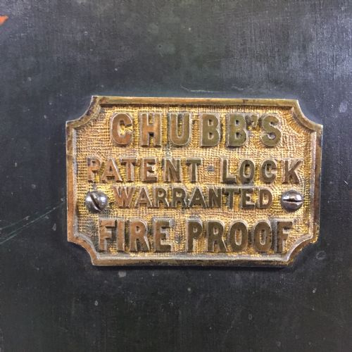 1900 CHUBB'S FIRE PROOF SAFE - ADDITIONAL PHOTO 5