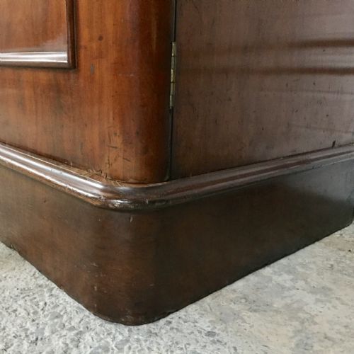 VICTORIAN MAHOGANY 3 DOOR WARDROBE - ADDITIONAL PHOTO 14