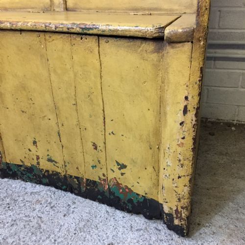 EARLY 19TH CENTURY WEST COUNTRY SETTLE - ADDITIONAL PHOTO 6