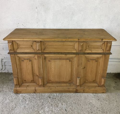 VICTORIAN PINE SHOP COUNTER - ADDITIONAL PHOTO 1