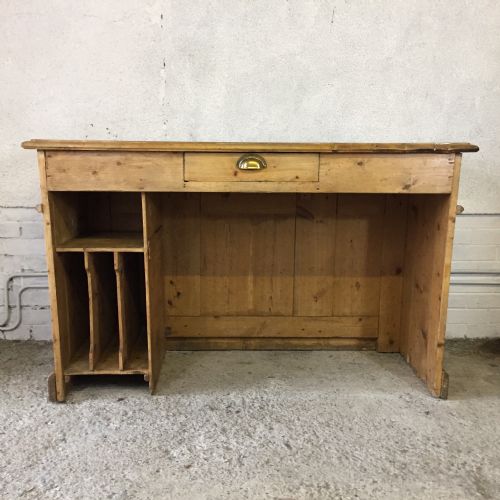 VICTORIAN PINE SHOP COUNTER - ADDITIONAL PHOTO 4