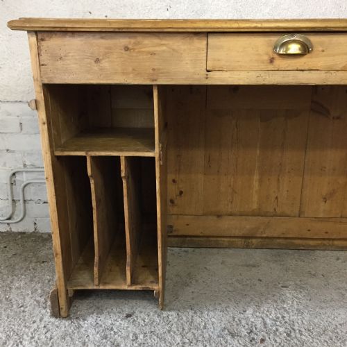 VICTORIAN PINE SHOP COUNTER - ADDITIONAL PHOTO 5