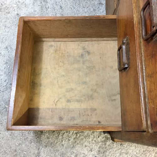 EARLY 20TH CENTURY DOUBLE SIDED BAKERS TABLE - ADDITIONAL PHOTO 8