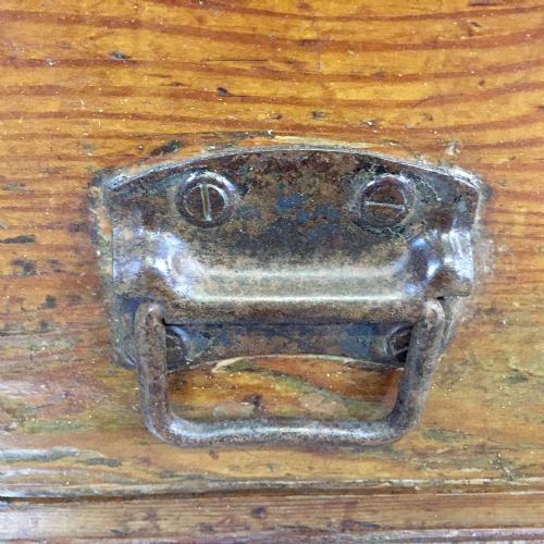 EARLY 20TH CENTURY DOUBLE SIDED BAKERS TABLE - ADDITIONAL PHOTO 9