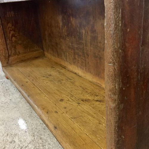 EARLY 20TH CENTURY DOUBLE SIDED BAKERS TABLE - ADDITIONAL PHOTO 12