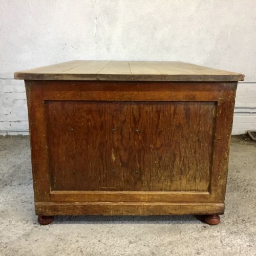 EARLY 20TH CENTURY DOUBLE SIDED BAKERS TABLE - ADDITIONAL PHOTO 13
