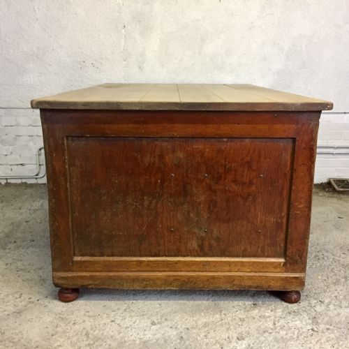 EARLY 20TH CENTURY DOUBLE SIDED BAKERS TABLE - ADDITIONAL PHOTO 14