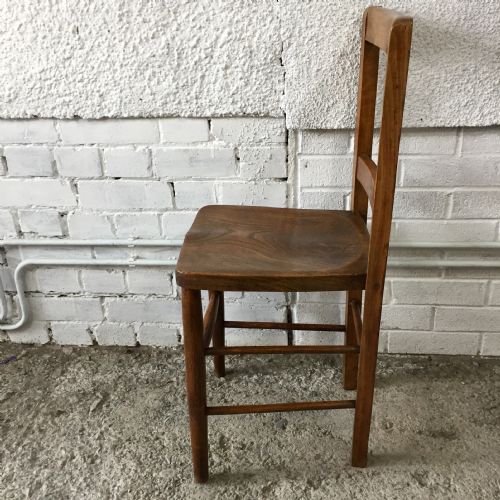 4 ELM AND BEECH CHAPEL CHAIRS - ADDITIONAL PHOTO 6