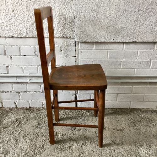 4 ELM AND BEECH CHAPEL CHAIRS - ADDITIONAL PHOTO 7