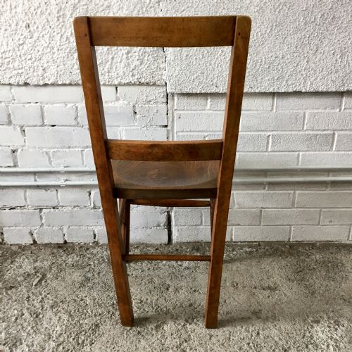 4 ELM AND BEECH CHAPEL CHAIRS - ADDITIONAL PHOTO 8