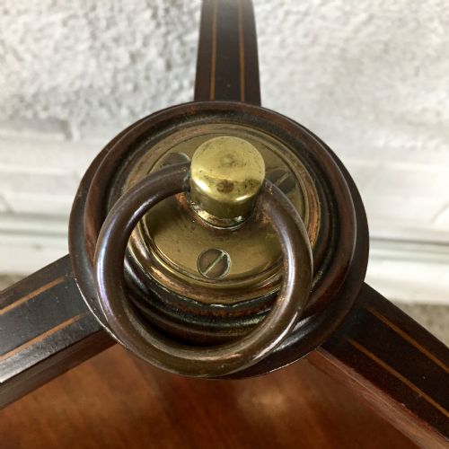 VICTORIAN MAHOGANY 3 TIER CAKE STAND - ADDITIONAL PHOTO 2