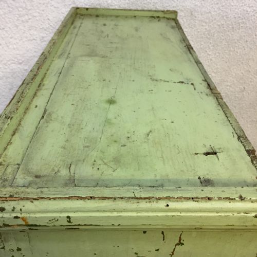 EAST EUROPEAN ORIGINAL PAINTED PINE CUPBOARD - ADDITIONAL PHOTO 3