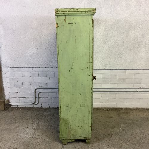 EAST EUROPEAN ORIGINAL PAINTED PINE CUPBOARD - ADDITIONAL PHOTO 11