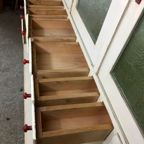 ART DECO PAINTED PINE DRESSER - ADDITIONAL PHOTO 9