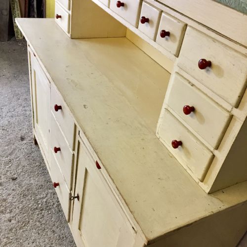 ART DECO PAINTED PINE DRESSER - ADDITIONAL PHOTO 12