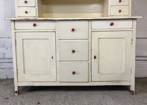 ART DECO PAINTED PINE DRESSER - ADDITIONAL PHOTO 14