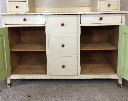 ART DECO PAINTED PINE DRESSER - ADDITIONAL PHOTO 15