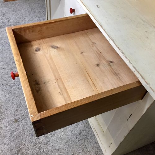 ART DECO PAINTED PINE DRESSER - ADDITIONAL PHOTO 19