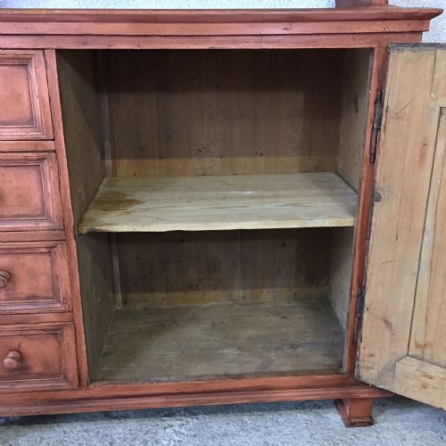 PAINTED PINE DRESSER IN ORIGINAL PAINT - ADDITIONAL PHOTO 10