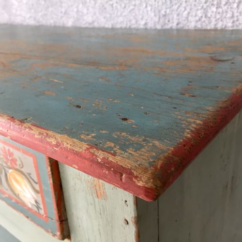 ORIGINAL PAINTED SWEDISH DRESSER BASE - ADDITIONAL PHOTO 3