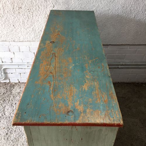ORIGINAL PAINTED SWEDISH DRESSER BASE - ADDITIONAL PHOTO 5