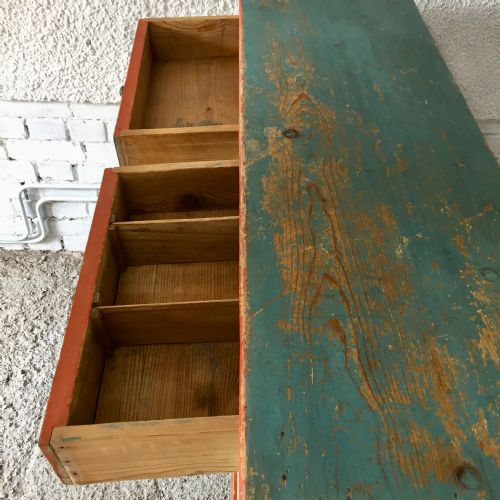 ORIGINAL PAINTED SWEDISH DRESSER BASE - ADDITIONAL PHOTO 7