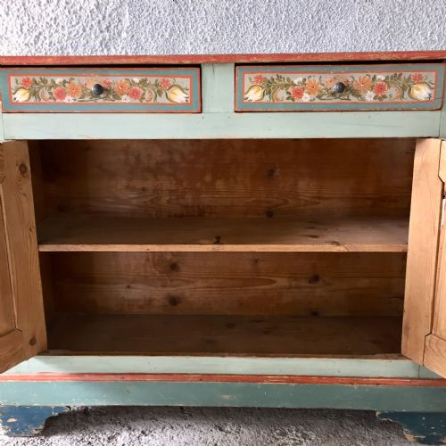 ORIGINAL PAINTED SWEDISH DRESSER BASE - ADDITIONAL PHOTO 10