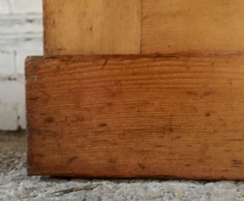 LATE VICTORIAN ASH GENTLEMAN'S WARDROBE - ADDITIONAL PHOTO 11