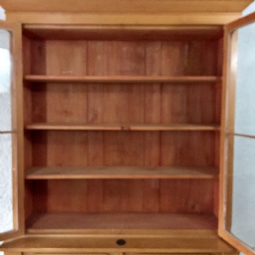 VICTORIAN PINE GLAZED TOP DRESSER - ADDITIONAL PHOTO 2