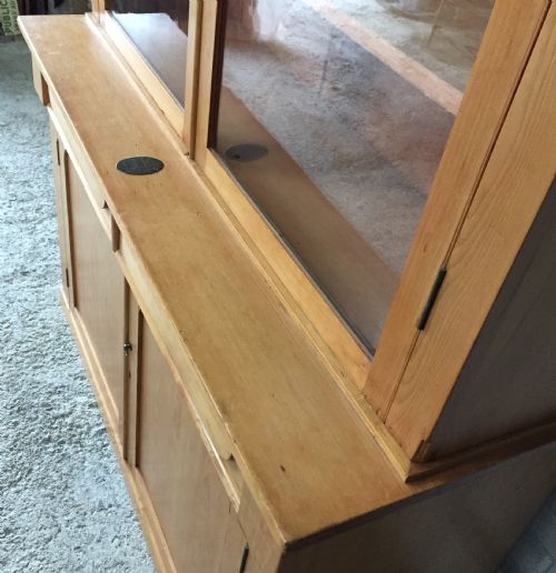 VICTORIAN PINE GLAZED TOP DRESSER - ADDITIONAL PHOTO 5
