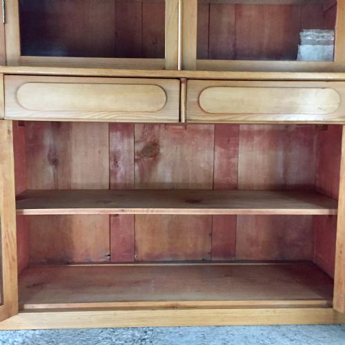 VICTORIAN PINE GLAZED TOP DRESSER - ADDITIONAL PHOTO 9