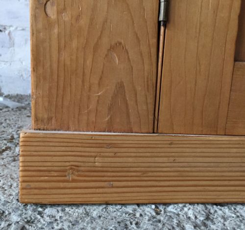 VICTORIAN PINE GLAZED TOP DRESSER - ADDITIONAL PHOTO 11