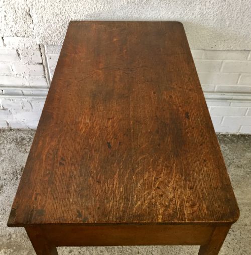 18TH CENTURY OAK SINGLE DRAWER SIDE TABLE - ADDITIONAL PHOTO 3