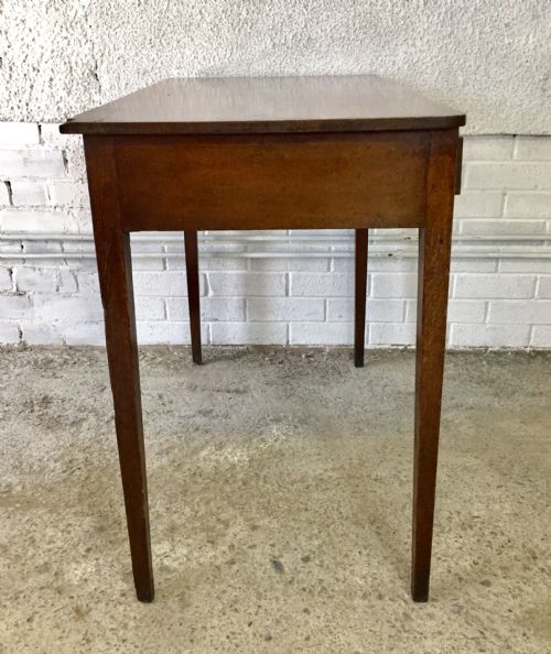 18TH CENTURY OAK SINGLE DRAWER SIDE TABLE - ADDITIONAL PHOTO 9
