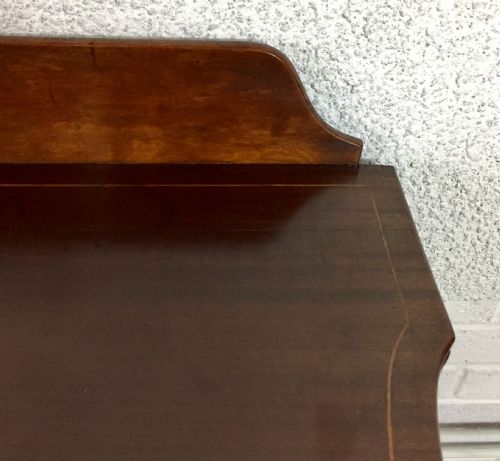 VICTORIAN MAHOGANY SIDE WRITING TABLE - ADDITIONAL PHOTO 5