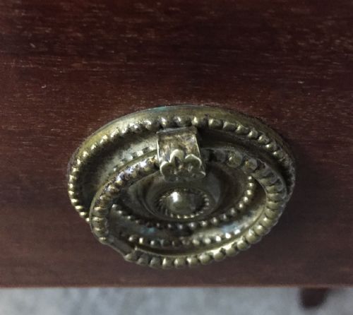 VICTORIAN MAHOGANY SIDE WRITING TABLE - ADDITIONAL PHOTO 7